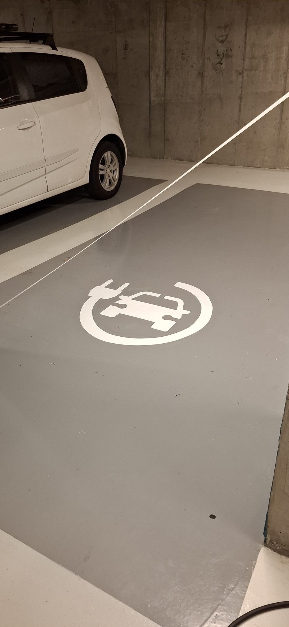 Pintura epóxi / poliuretano Estacionamento